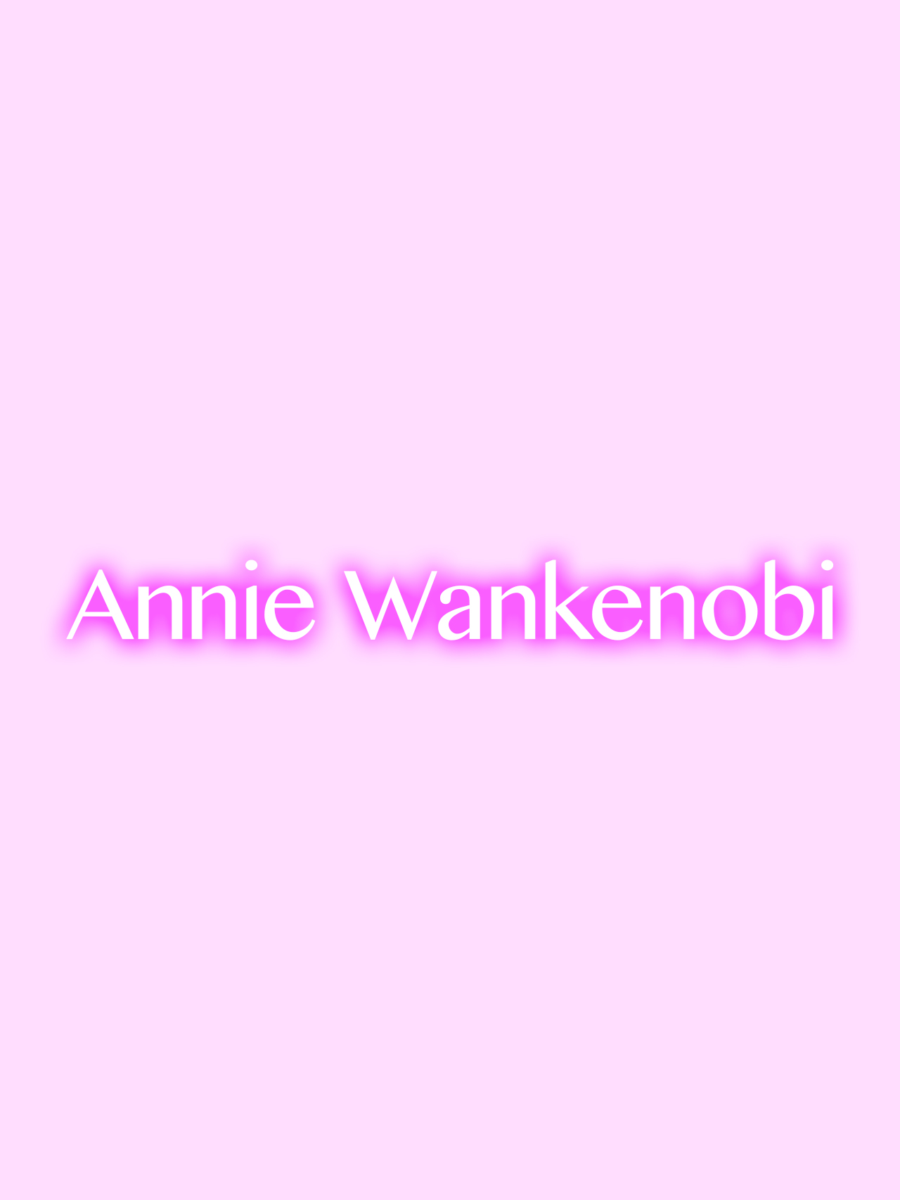 Annie Wankenobi