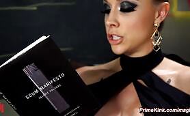 Femdom professor schools student